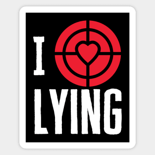 I Heart Lying Magnet